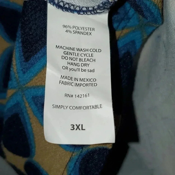 LulaRoe Cassie Pencil Skirt Size 3x - Picture 3 of 7